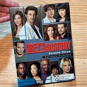 Grey’s Anatomy season three dvd set‎
